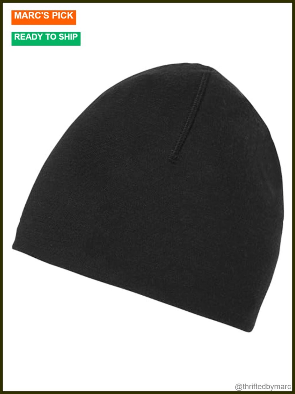 Merino Wool Beanie Moisture Wicking Hat for Ski Hiking Outdoor